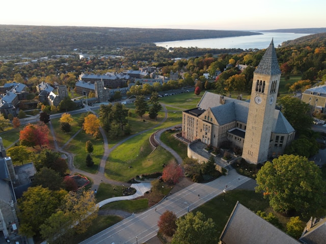 Cornell University overhead image